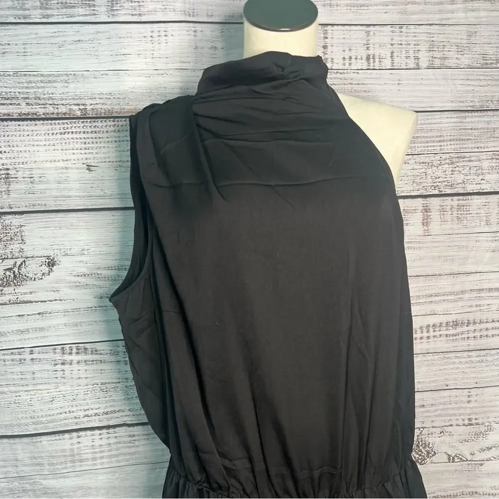 City Chic‎ Women's Plus Size 18 Black Kiana Playsuit Romper